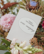 Healyni Karte Scar-Mazing im Blumenstrauß – Genesungsgeschenk nach Operation oder Kaiserschnitt statt klassischer Glückwunschkarte