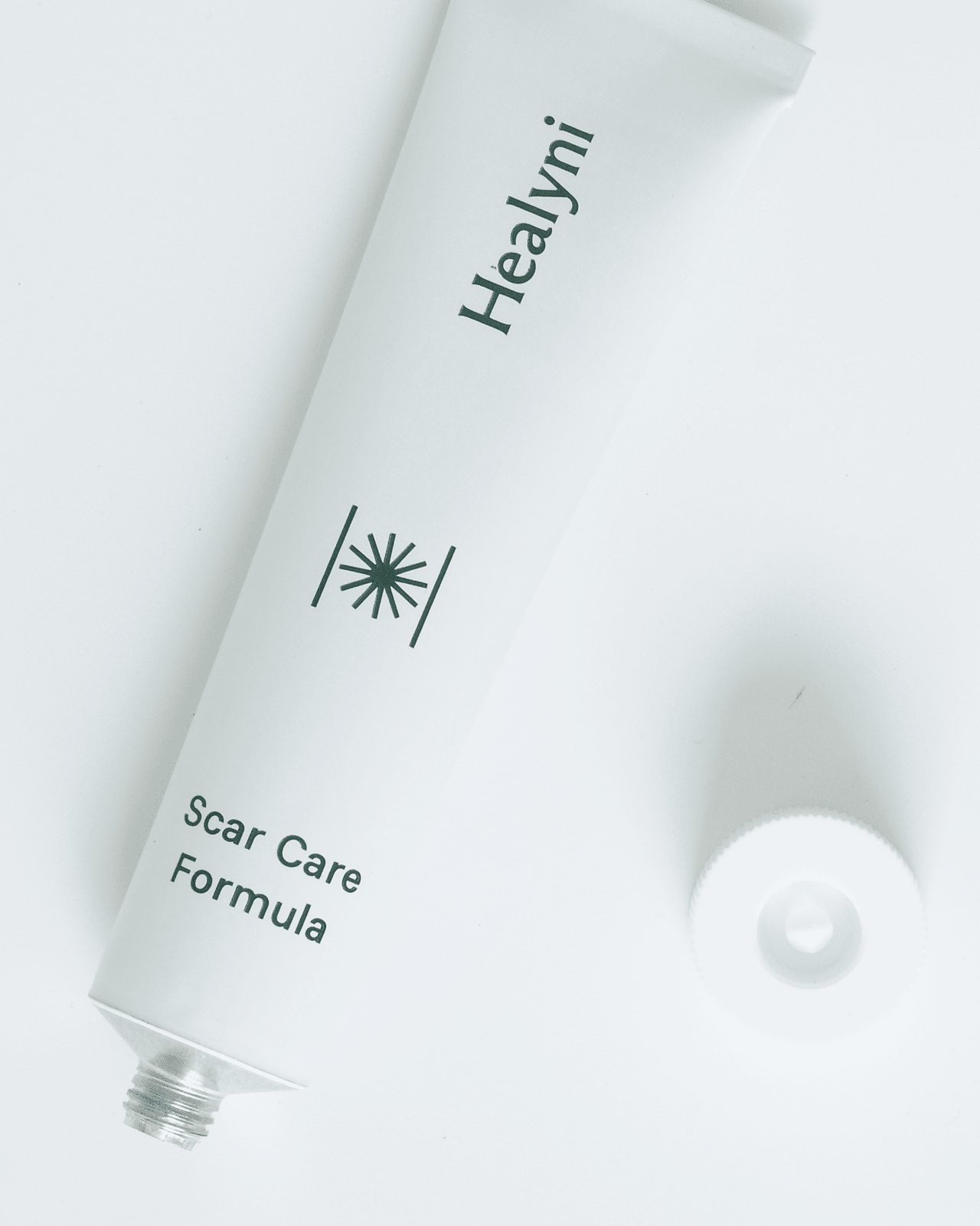 Healyni SCAR CARE FORMULA Produktdetail – Narbencreme mit DIGRA®-Mineralkomplex, Allantoin und Hyaluronsäure, Dorn-Verschluss